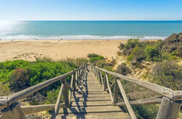 Duplex En Huelva A 15 Minutos En Coche De Las Mejores Playas De Espana Exterior foto